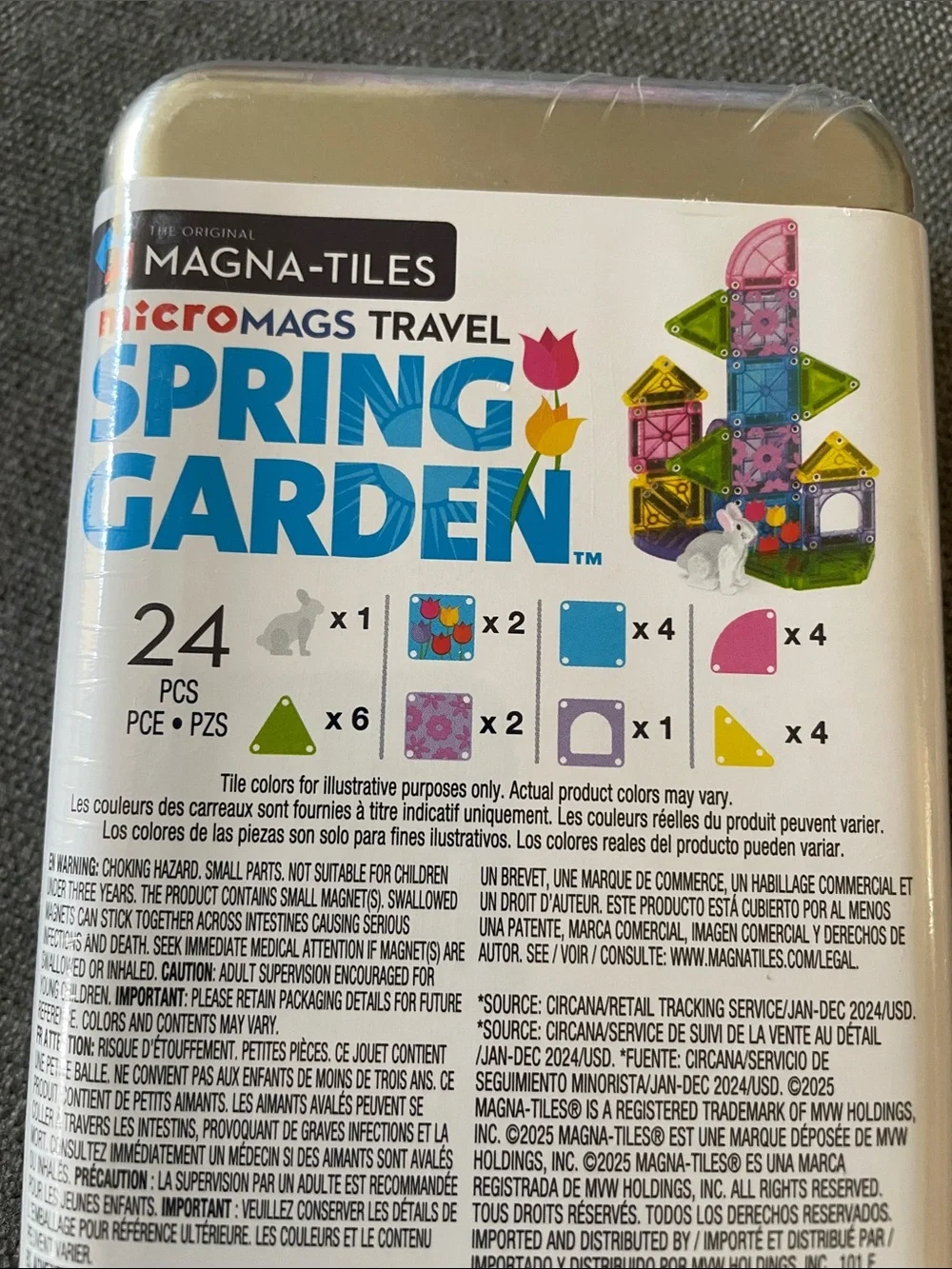 Spring Garden MicroMags Travel Set - Multicolor